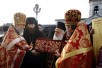 Торжественная встреча ковчега с мощами святого великомученика Димитрия Солунского в Храме Христа Спасителя